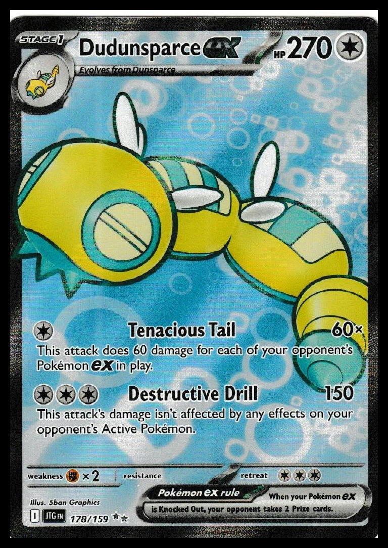 SV09: Journey Together #178/159 Dudunsparce ex