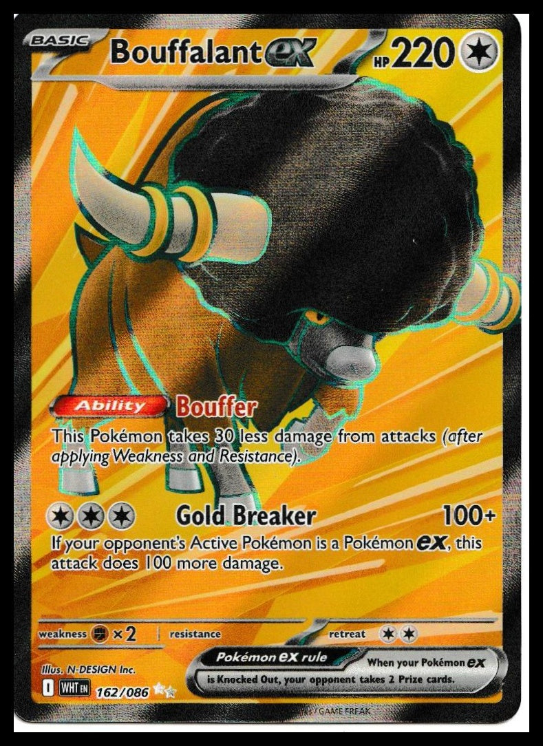 SV: White Flare #162/086 Bouffalant ex