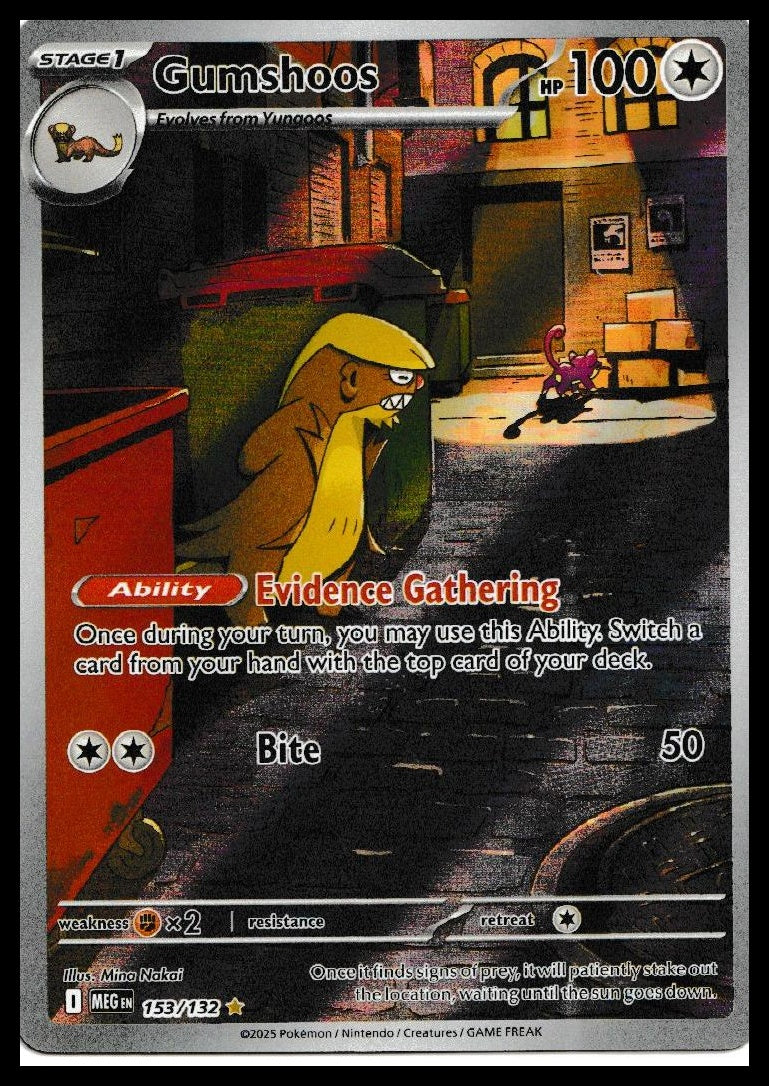 Mega Evolutions #153 Gumshoos