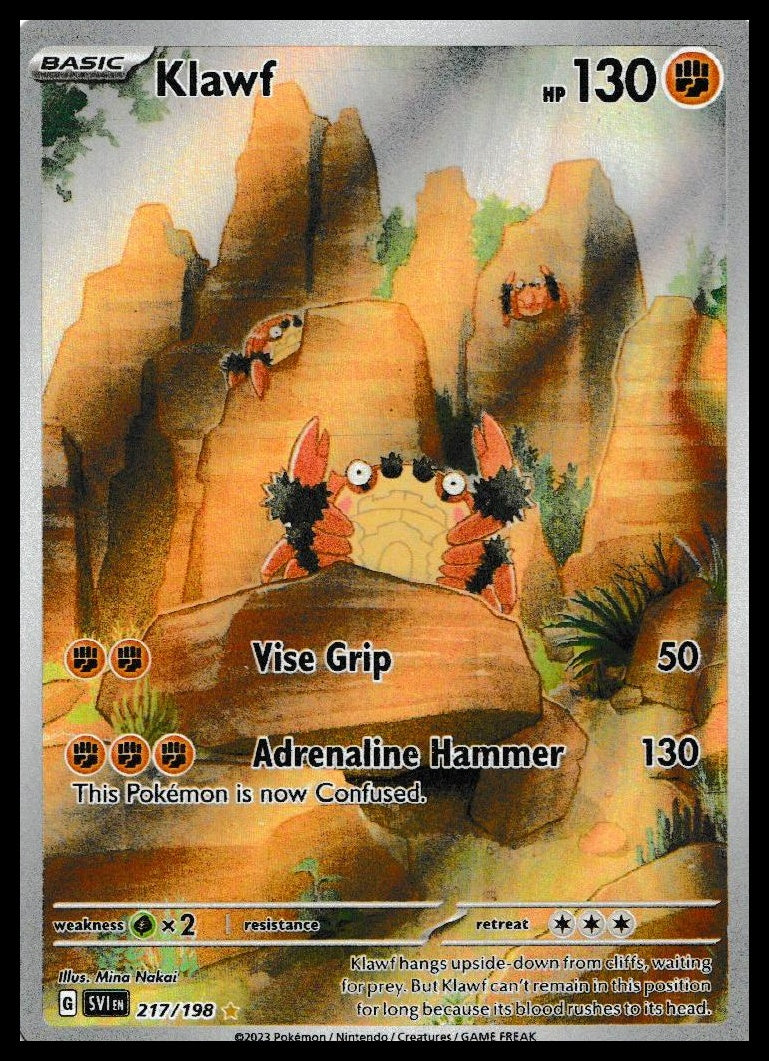 SV01: Scarlet & Violet Base Set #217/198 Klawf