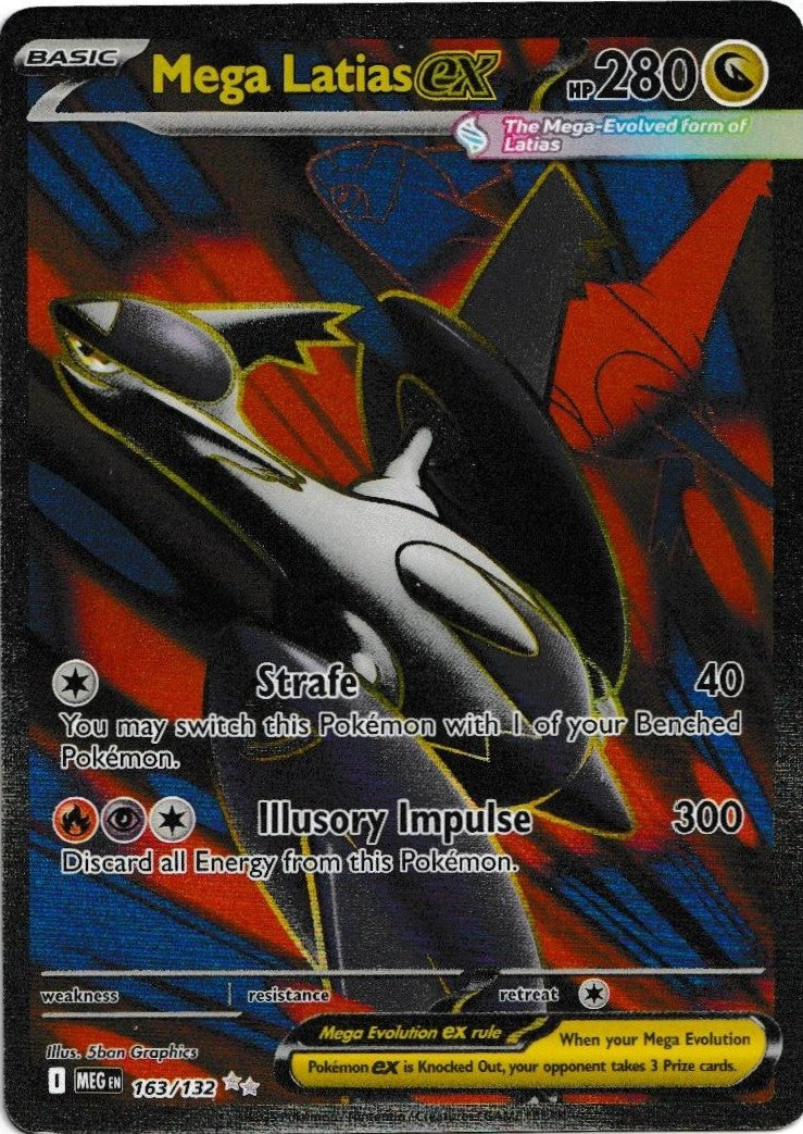 #163/132 mega latias ex mega expansion